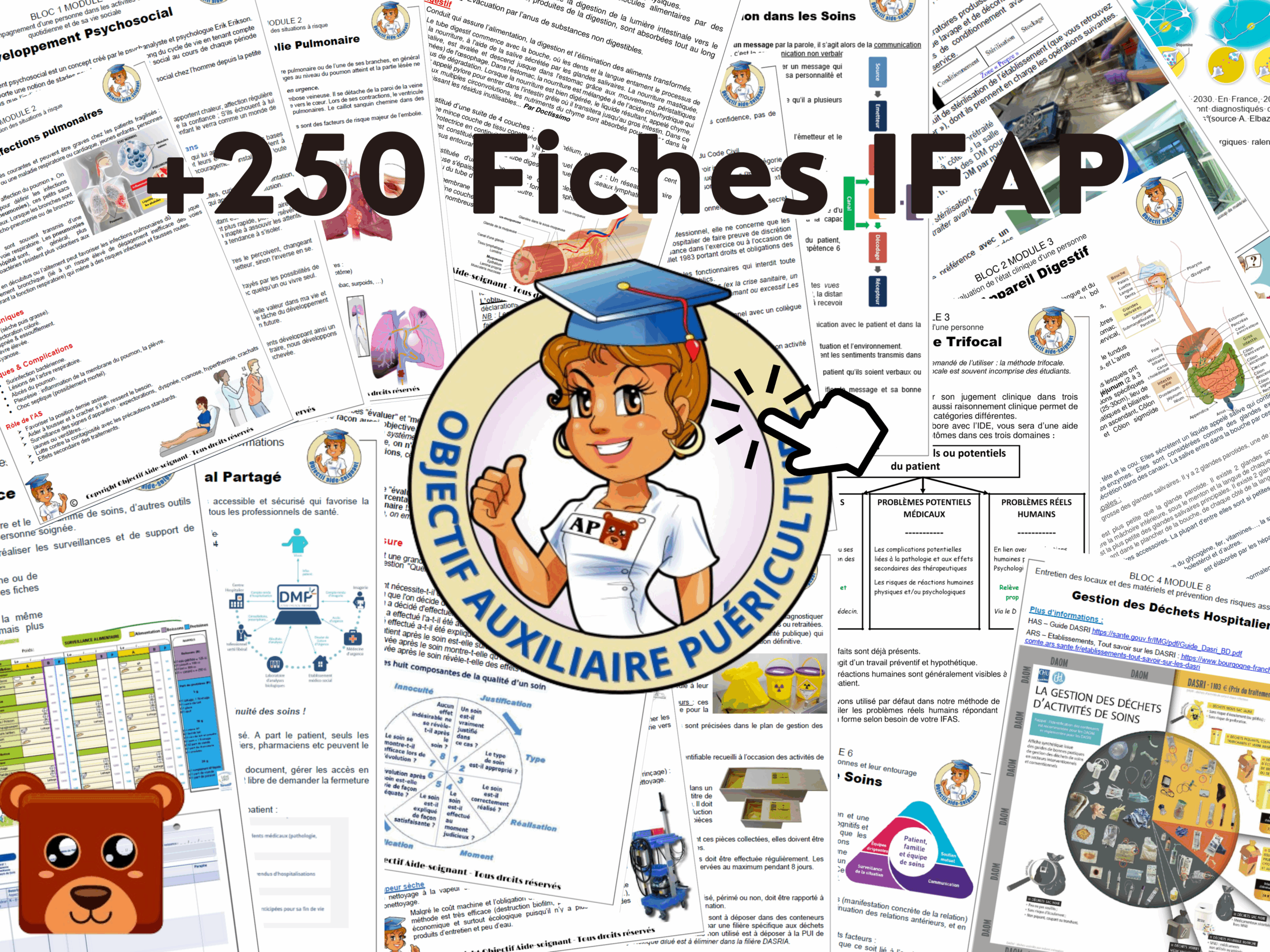 Fiches Révisions IFAP objectif-auxiliaire-puericulture.fr