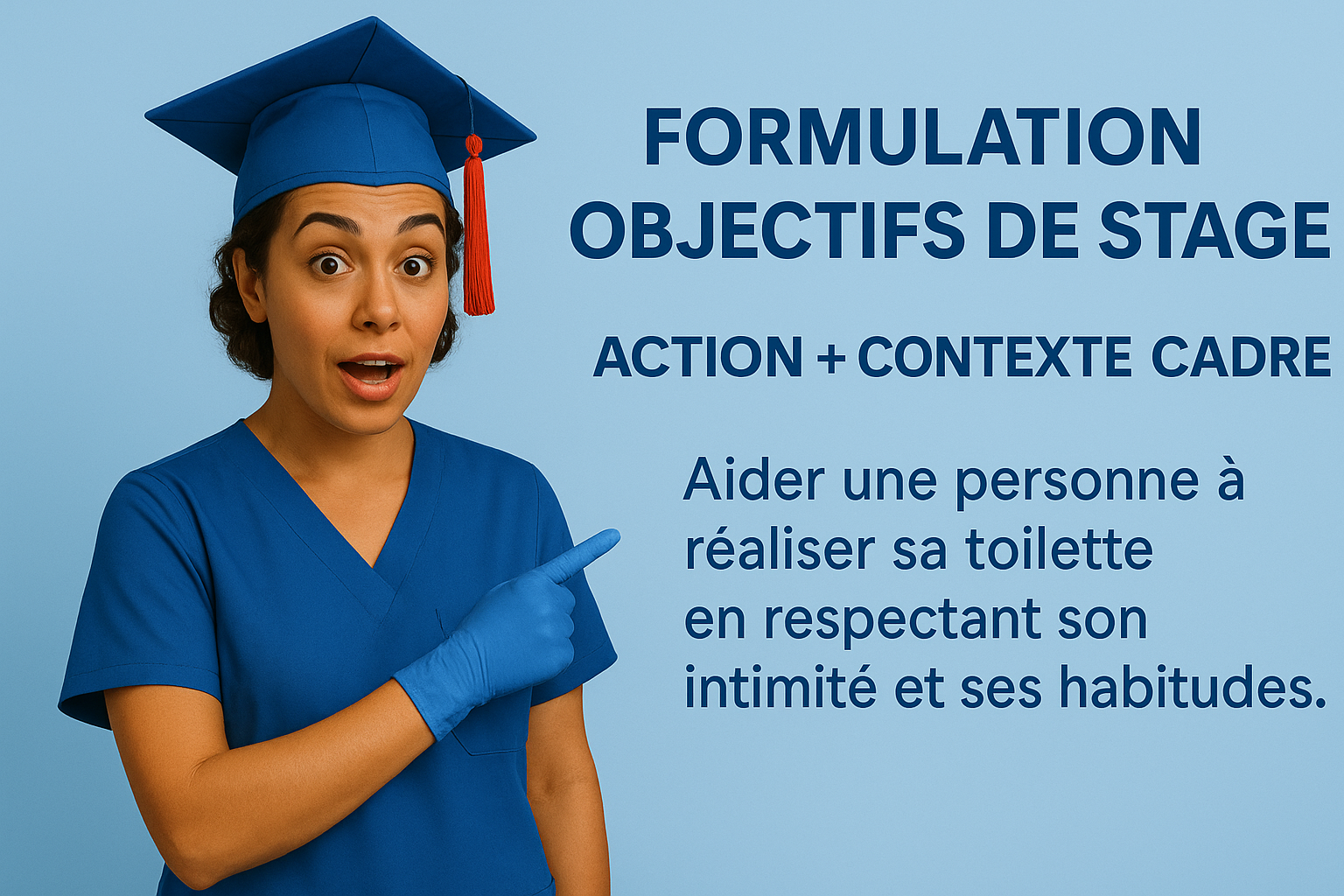 Formulation objectifs de stage aide-soignant