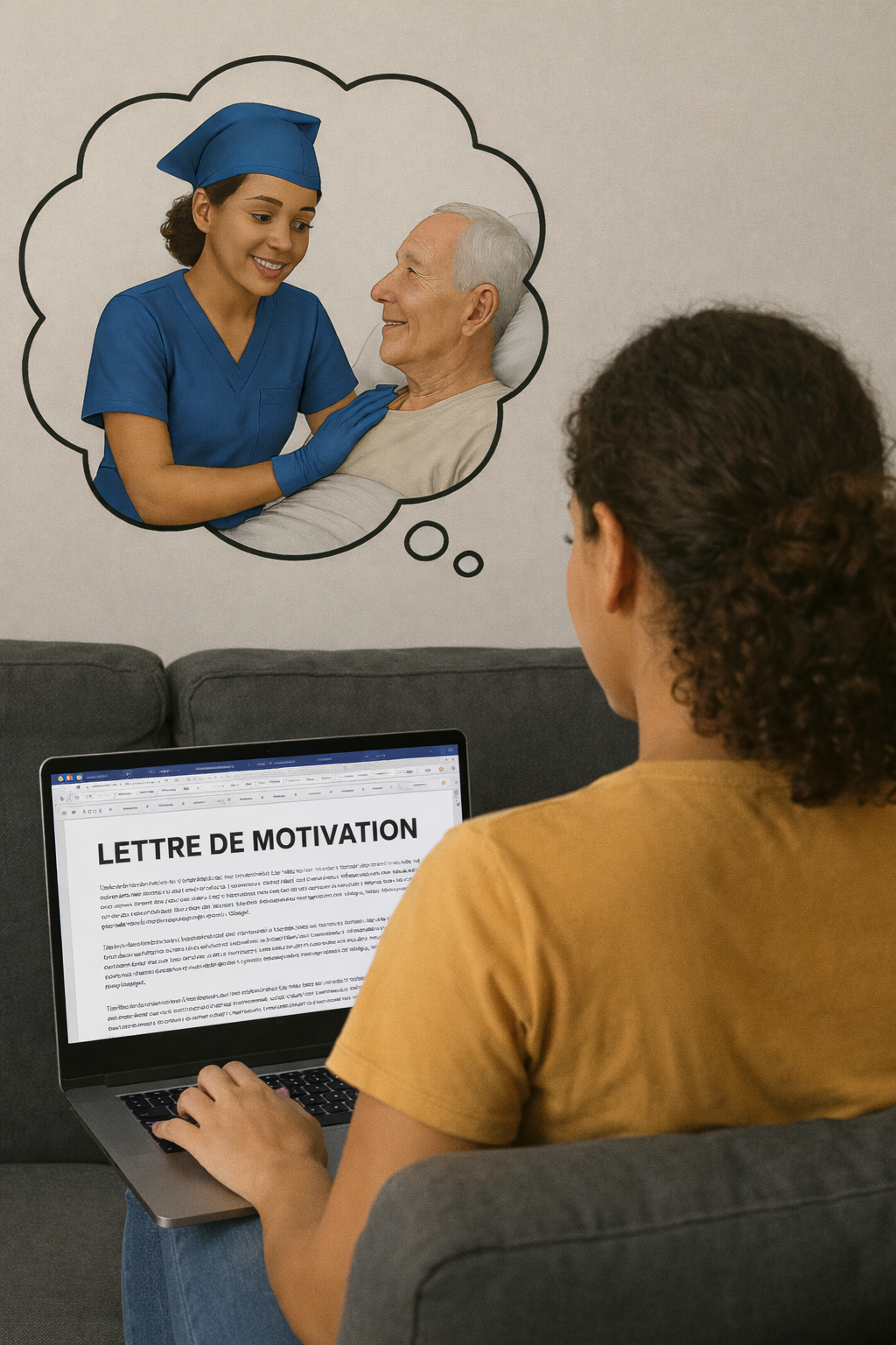 Lettre de motivation aide-soignant (dossier IFAS) : Modèles et erreurs fréquentes